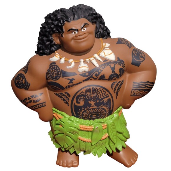 Disney Princess Petite Moana Maui Pua Hei Hei Dolls Figures Movie Toy Set - Picture 4 of 10